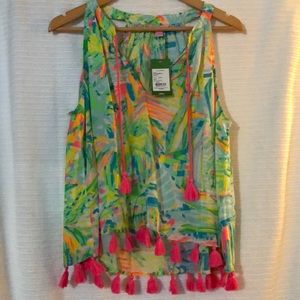 Lilly Pulitzer - Roxi Top - Sea Salt & Sun - SizeL